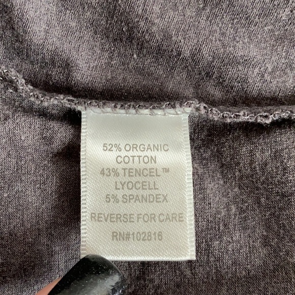 Garnet Hill Ruffle Knit Top Bell Sleeves - Picture 3 of 8